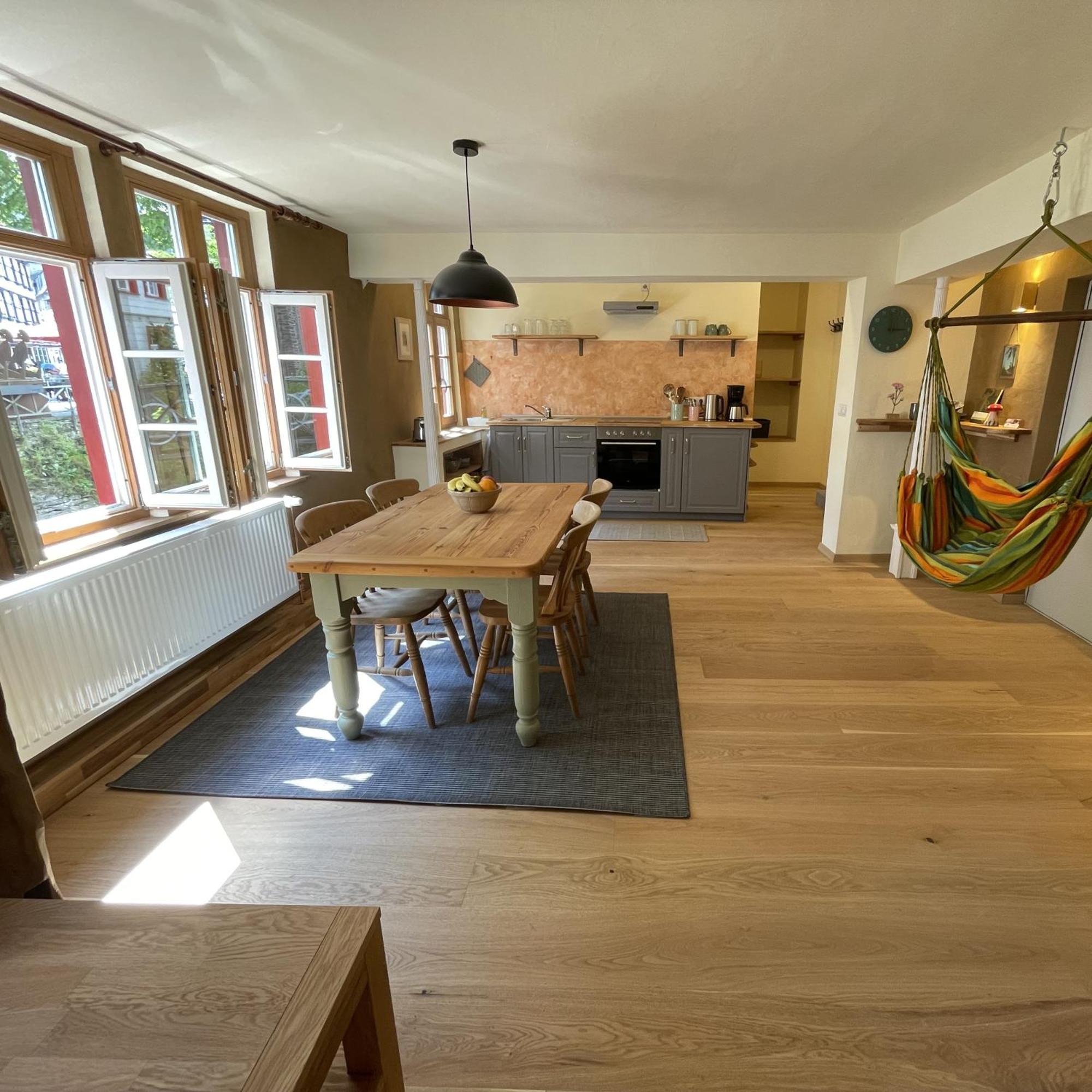 Apartment Am Fluss Im Haus An Der Rur Monschau Exterior foto